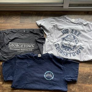 Used Georgetown University tshirts